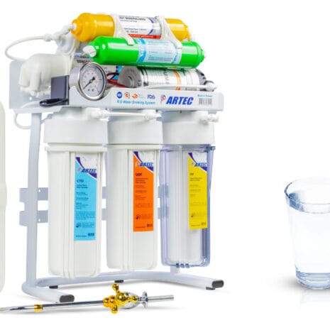 فلتر مصفى مياه 7 مراحل مصفى ماء 7 مراحل للمطبخ