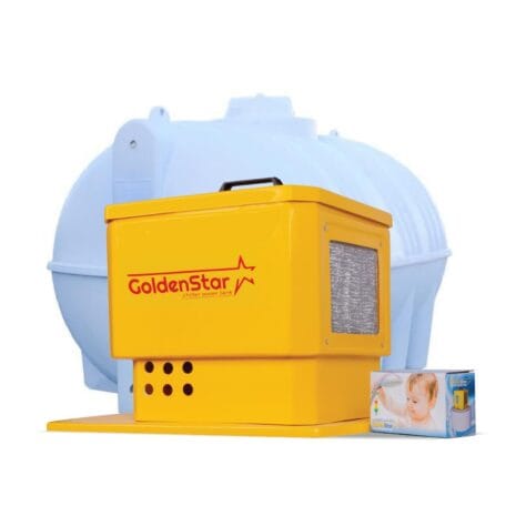 مبرد ماء التانك جولدن ستار مروحة مروحة تبريد الخزان