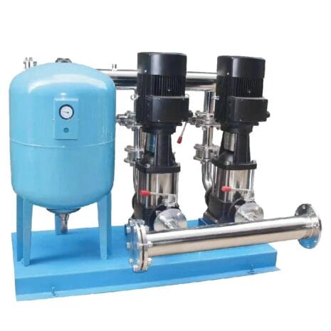 مضخات مياه الطرد المركزية في قطر مع ستاند مضخات مياه مع خزان برشر اتماتيك