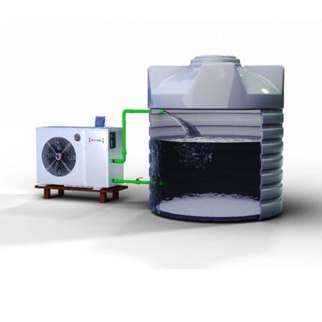 تبريد الخزانات 2 طن نظام سركليشن مبرد ماء الخزان