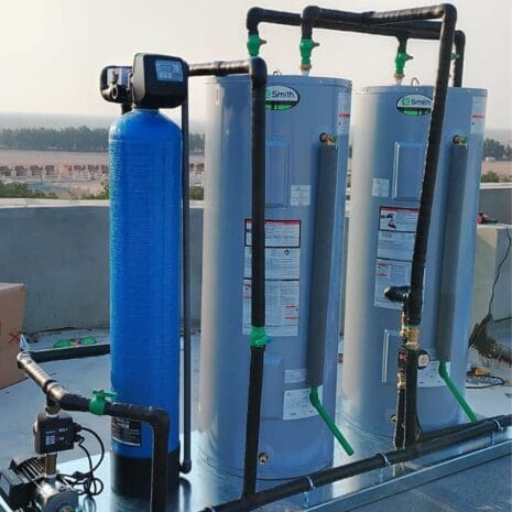 Central heaters 80 نظام تسخين المياه سخانات مركزية