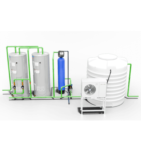 Central water heaters 80 g سخانات مياه أمريكية