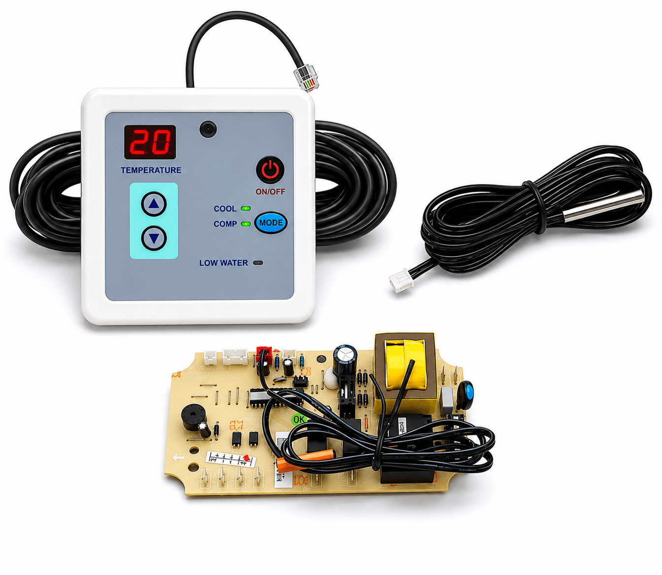 السيطرة الذكية والحماية المتكاملة: اكتشف لوحة تحكم مبرد مياه الخزان الديجيتال من ARTEC 1 لوحة تحكم كاملة بأجهزة تبريد مياه الخزان